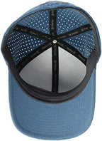 Hurley Mens Hat - Phantom Flexfit Fitted Baseball Cap, Size Small-Medium, Coastal Blue