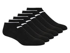 PUMA Women's 6 Pack Low Cut Socks, Black/White, 9-11 US P116390-009