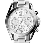 Michael Kors Bradshaw Chronograph Silver-Tone Stainless Steel Women's Watch (Model: MK5739)