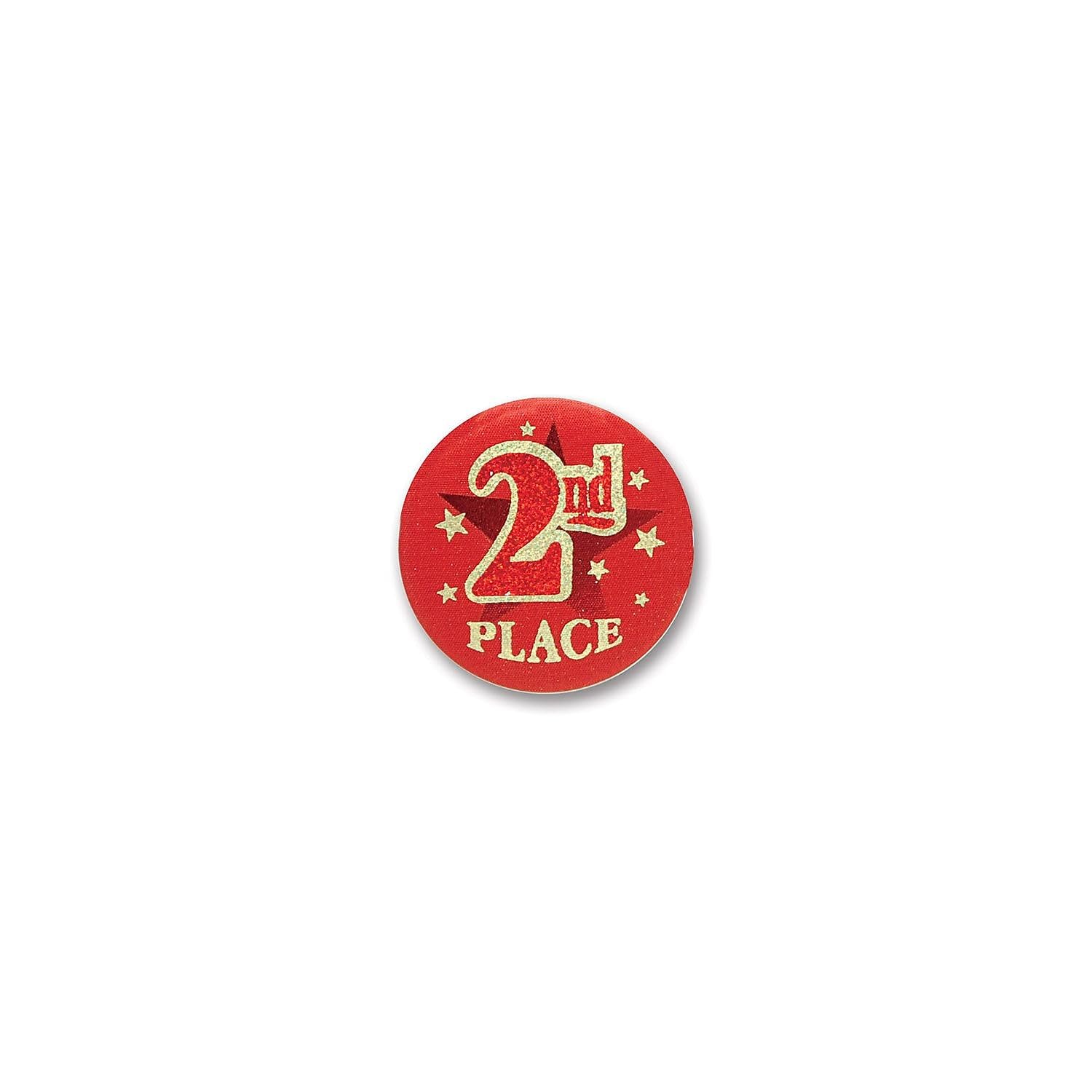 2nd Place Satin Button