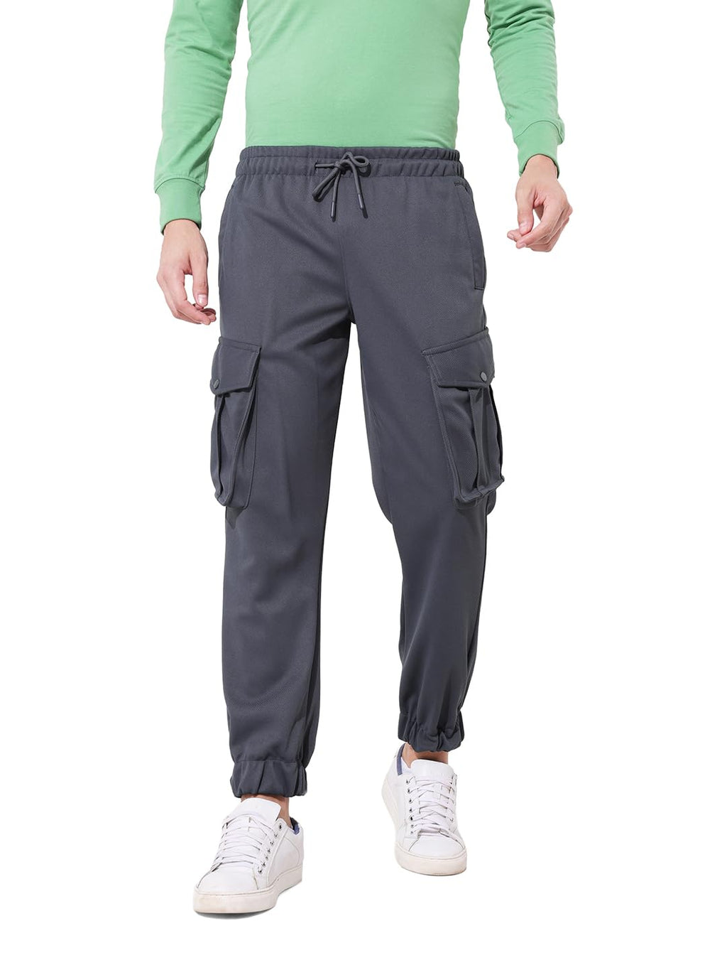 The Indian Garage Co Mens Regular Fit Casual Track Pants