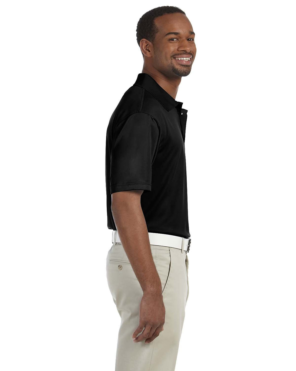 Mens 4 oz Polytech Polo - WHITE - 5XL(D0102H7YX8P)