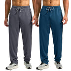 Pinkmint MenS Combo Track Pant L Spendex Pocket Regular Track Pant L Stylish Sports & Gym Wear (Pack Of 2)