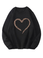Kotty Women Full Sleeve Round Neck Pinted Sweatshirt