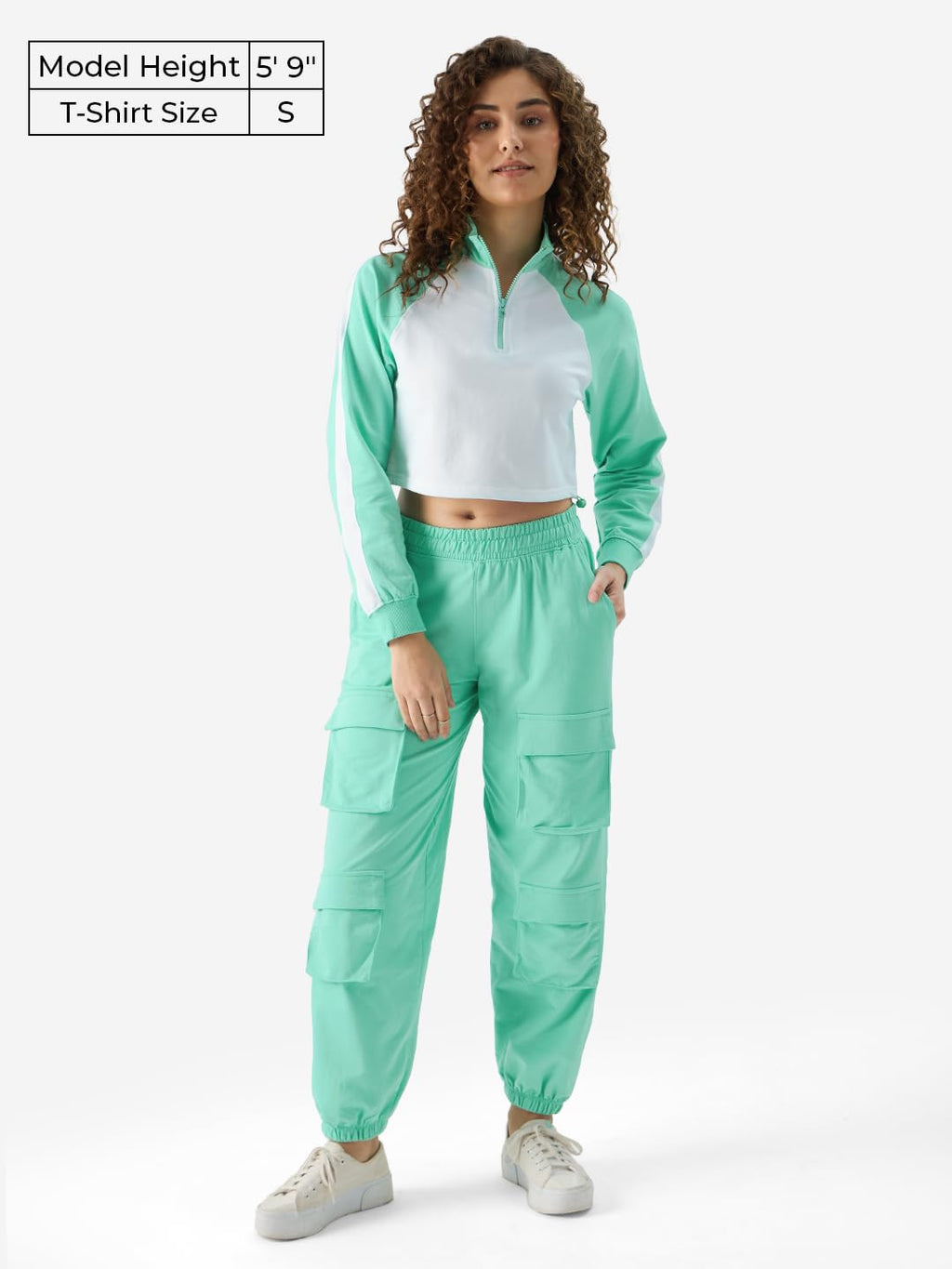 The Souled Store Applemint High Neck Top Women Pre-Winter Tops