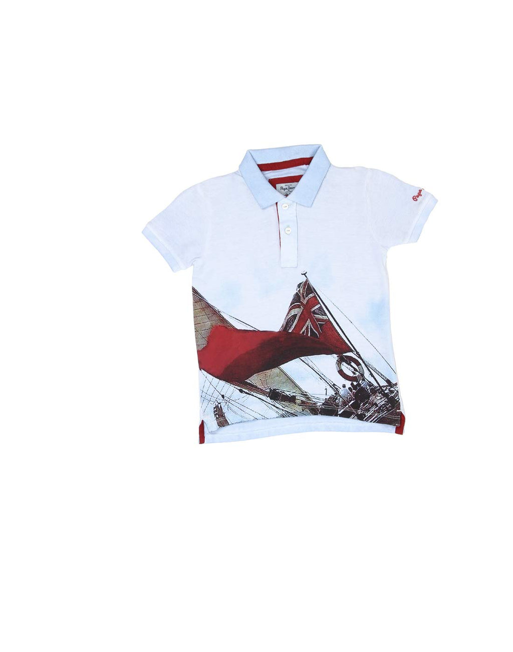 Pepe Jeans BoyS Plain Regular Fit T-Shirt (Pb540641_Blue 16)