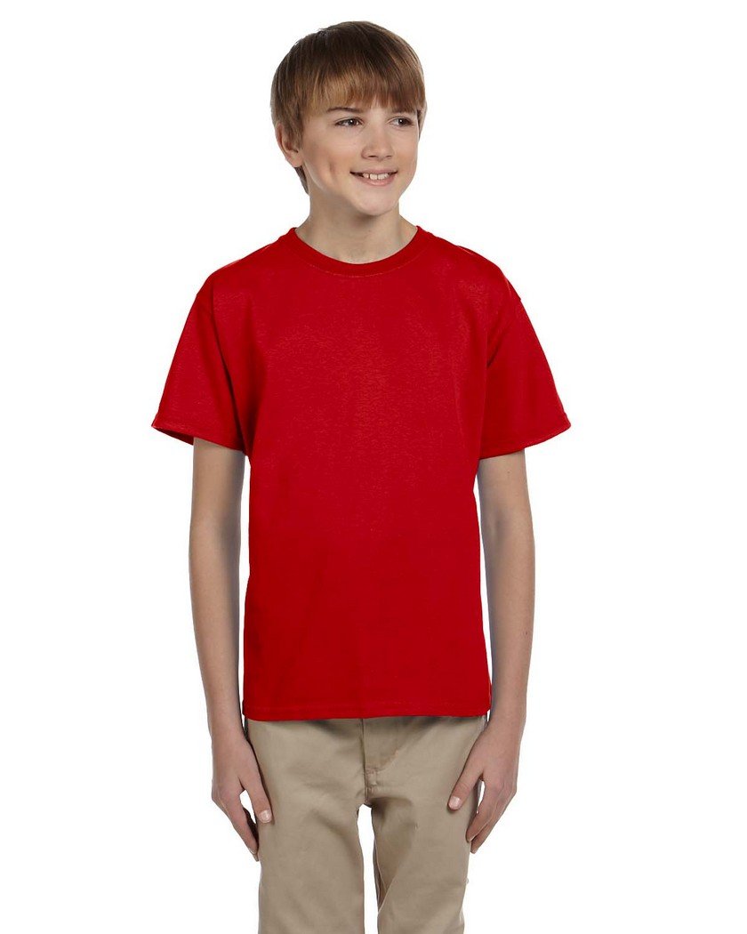 Youth HD cottonT-Shirt - WHITE - XS(D0102H7DND8)