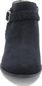 LifeStride womens Adriana Ankle Bootie, Black Micro, 10 Wide US