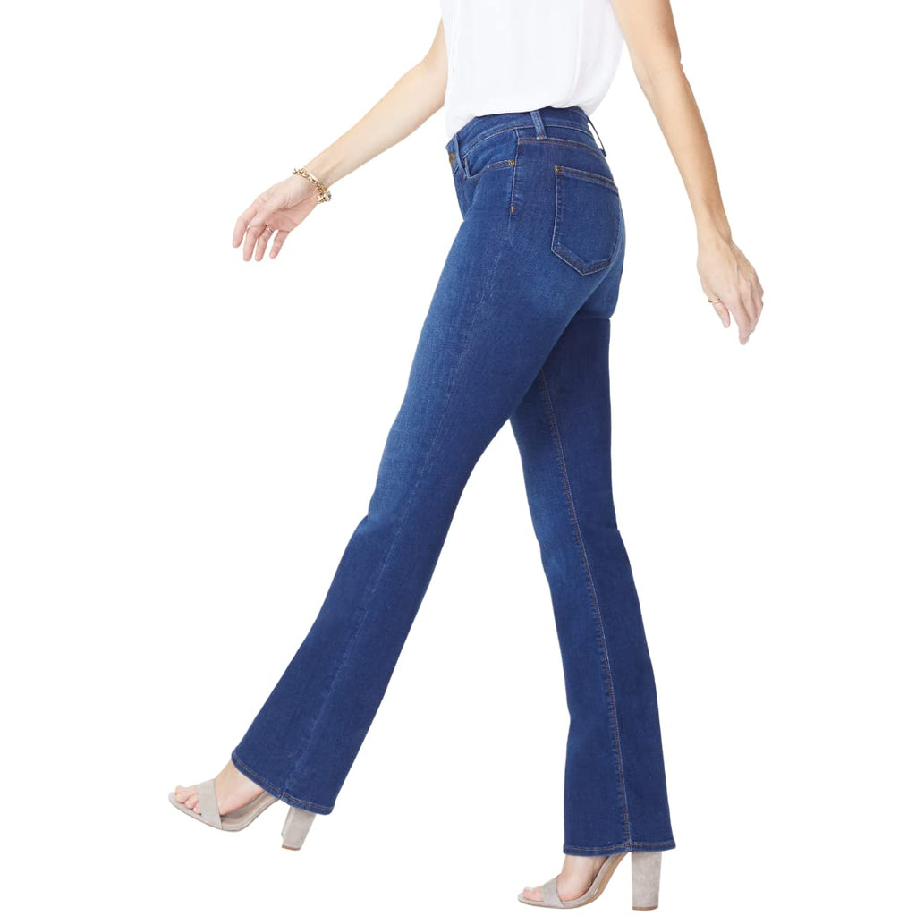 NYDJ Womens Barbara Boot-Cut Jeans, Cooper, 10
