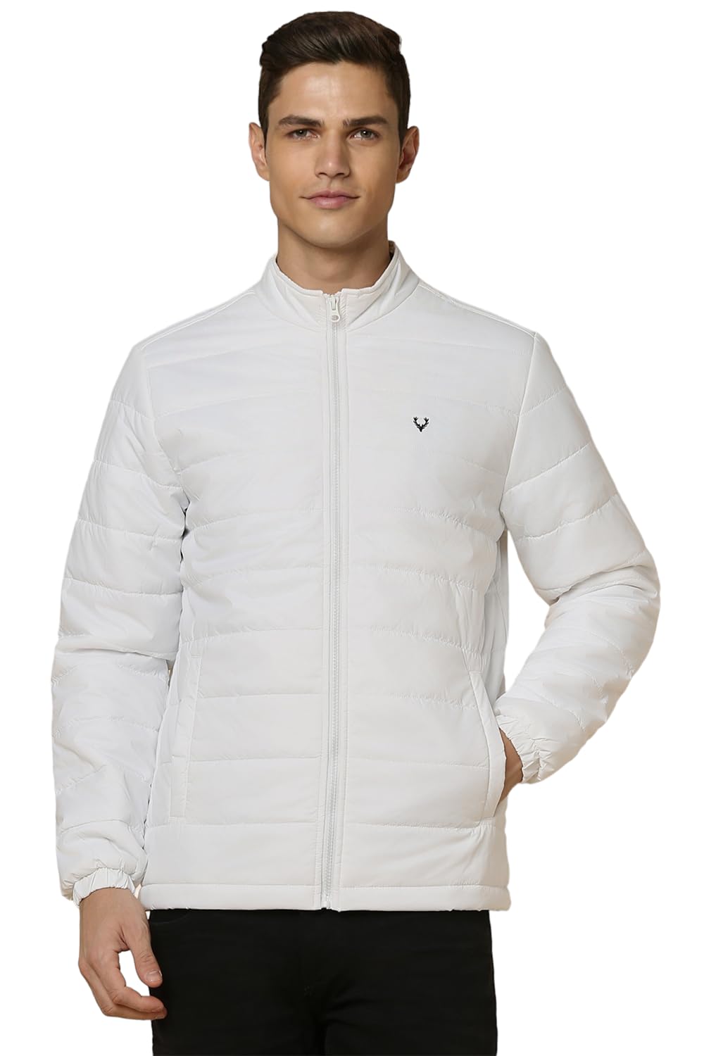 Allen Solly Men Solid Polyester Jacket
