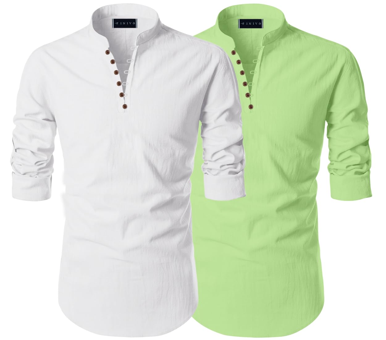 Zartha MenS Regular Fit Solid Pattern Cotton Blend Kurta With Spread Collar Long Sleeve And Standard Length | Shirt For Man