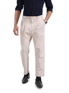 The Indian Garage Co Mens Relaxed Fit Mid-Rise Textured Gurkha Sweater