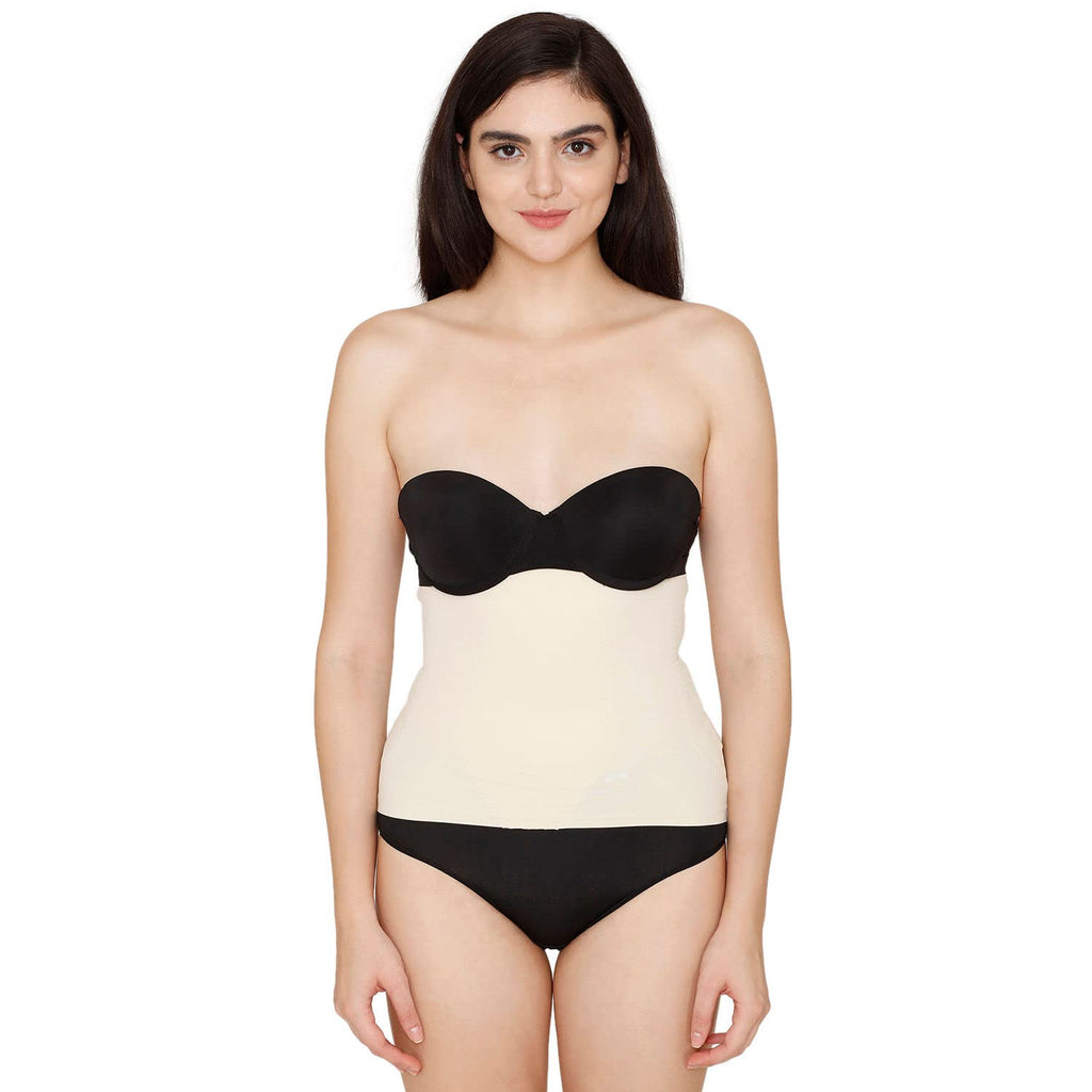 Zivame All Day Light Weight Waist Shaper for Women - Oyster White