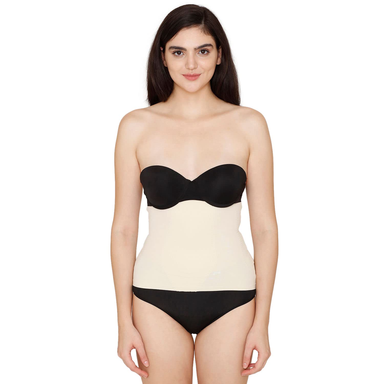 Zivame All Day Light Weight Waist Shaper for Women - Oyster White