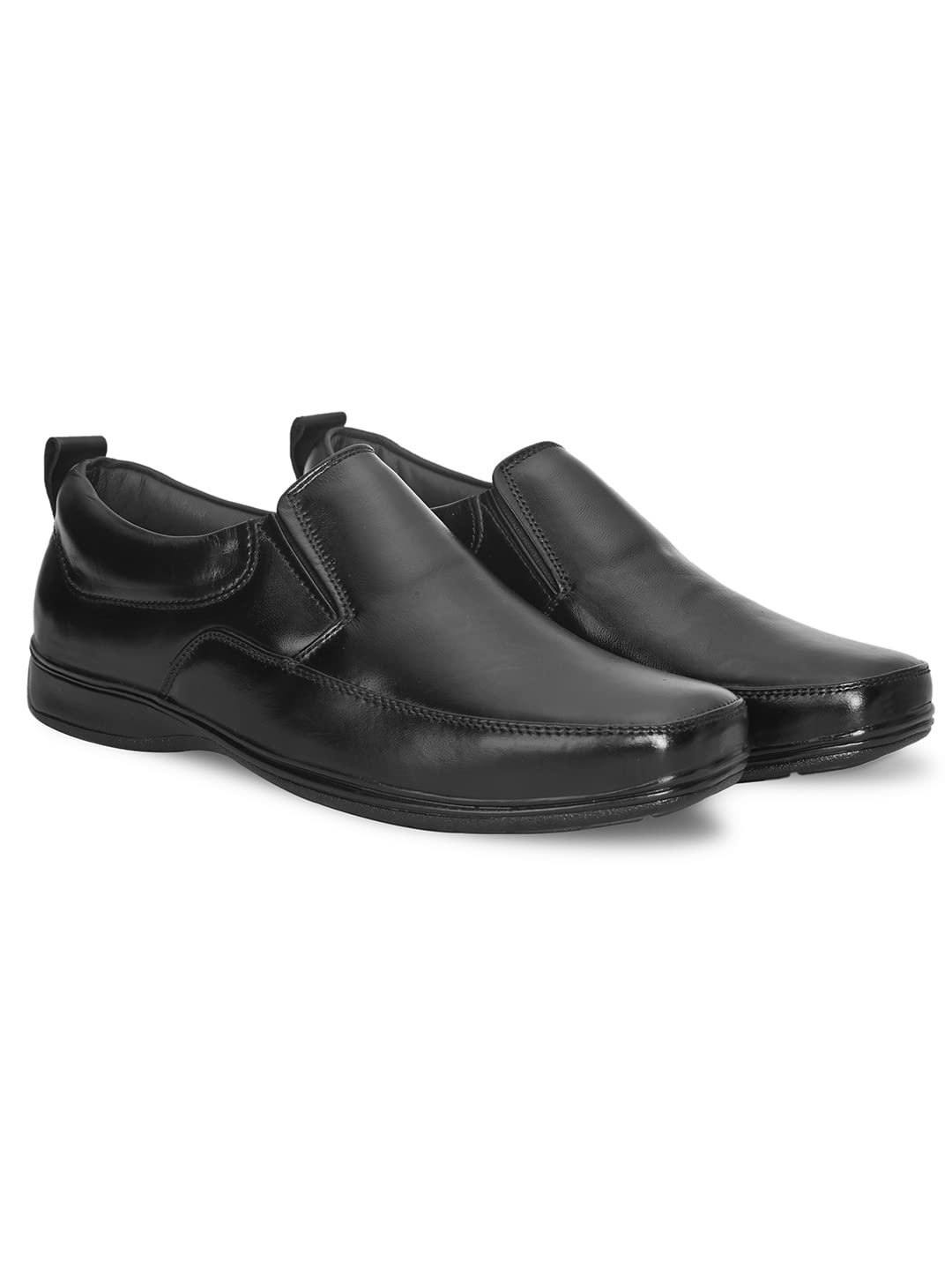 FASHION VICTIM 5001 Mens Black Leather Formal Shoes  12 UK 12