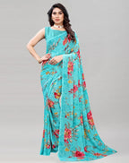 Satrani Womens Pure Georgette Saree