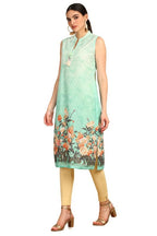 Soch Womens Chikankari Inspired Embroidered Kurta
