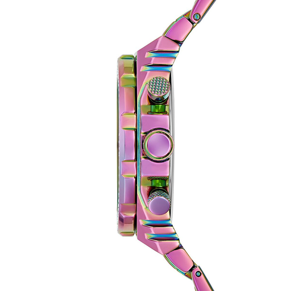 GUESS Ladies 36mm Watch - Iridescent Strap Iridescent Dial Iridescent Case