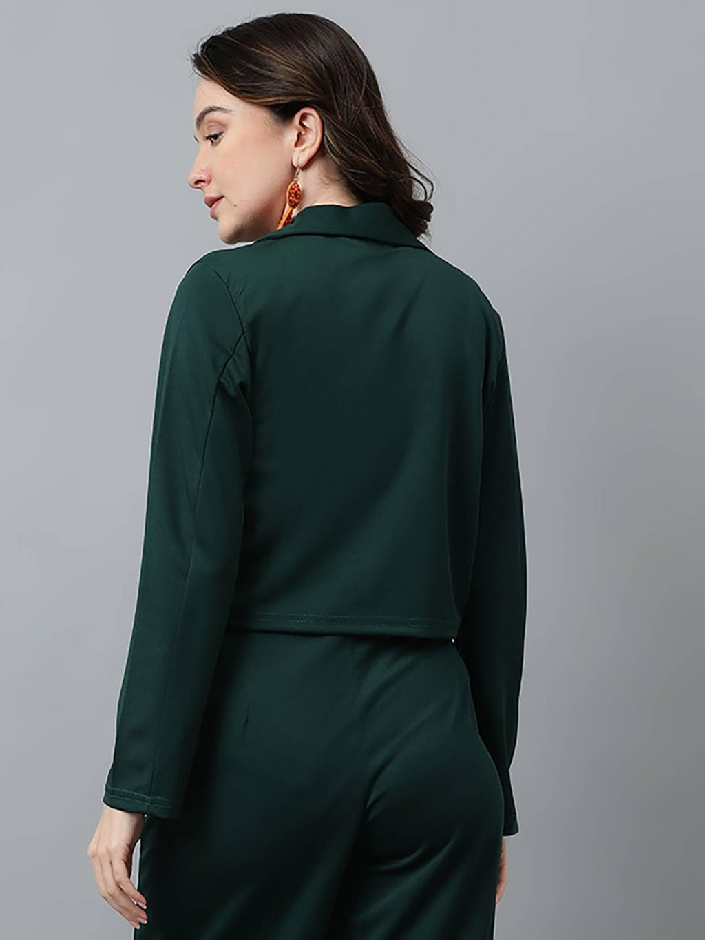Kotty WomenS Solid Single Breasted Casual Blazer