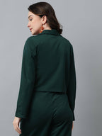 Kotty WomenS Solid Single Breasted Casual Blazer