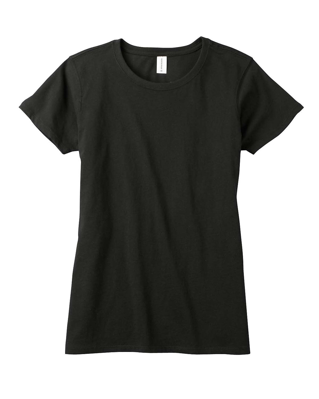 Ladies 44 oz 100% Organic cotton classic Short-Sleeve T-Shirt - BLAcK - S(D0102H7ZQ6J)