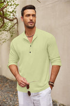 Zartha MenS Regular Fit Solid Pattern Cotton Blend Kurta With Spread Collar Long Sleeve And Standard Length | Shirt For Man Lig