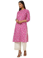 Soch Womens Cotton Blend Ethnic Motifs Kurta