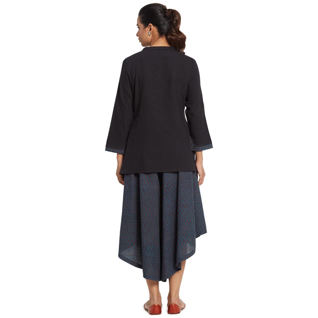 Fabindia Women Straight 2 Piece Kurta Set Cotton_Multicolour