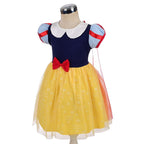 Dressy Daisy Princess Dress Up Clothes Halloween Fancy Party Tulle Skirt Summer Outfit with Cape & Hair Hoop for Toddler Girls S