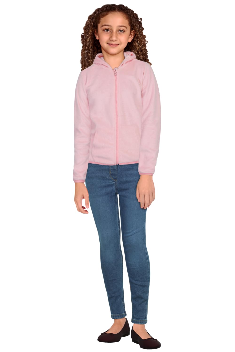 Allen Solly Girls Regular Fit Solid Hoodie