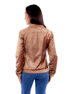 VELVET JACKET W/EMB.