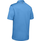 Under Armour Men's Tech Golf Polo, Carolina Blue (475)/Pitch Gray, 4X-Large Tall