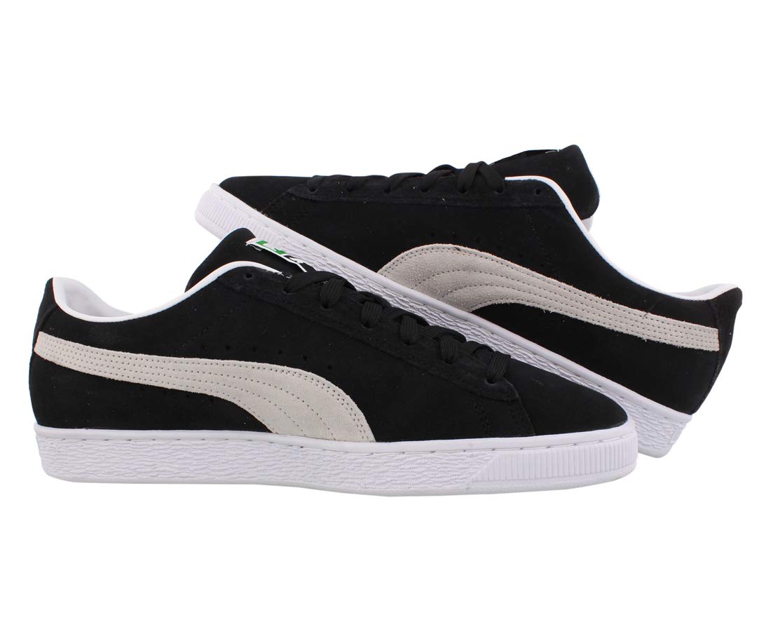 PUMA Suede Classic XXI Alternate Closure (Toddler) Black White 5 Toddler M
