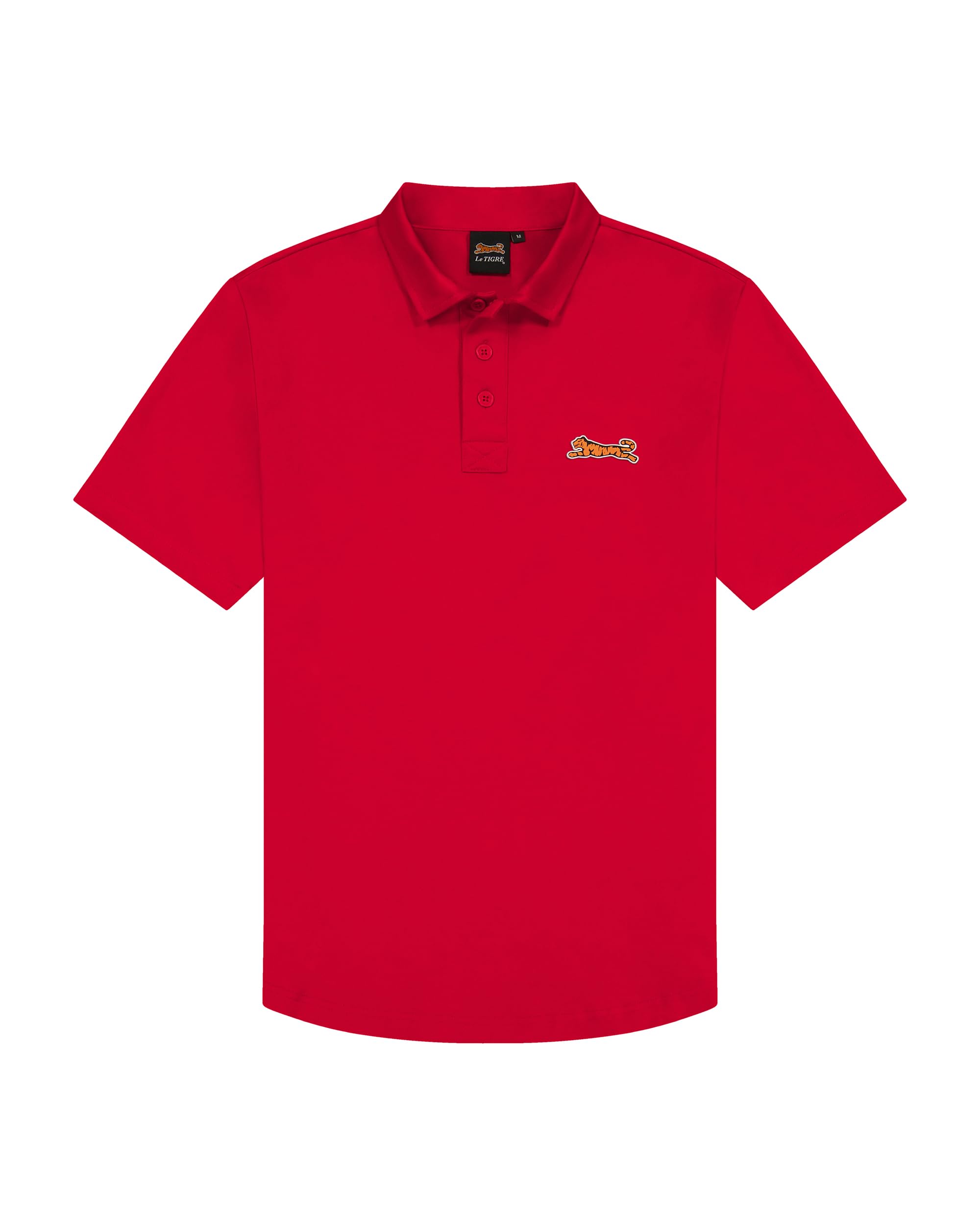 Classic Cotton Polo Shirt - Red by Le Tigre for Men - 1 Pc Shirt (XL)