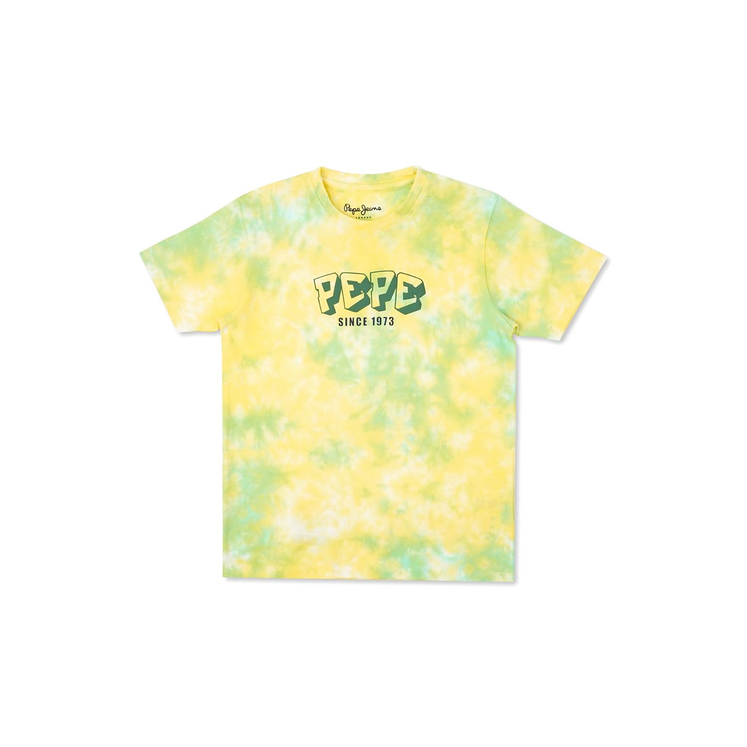 Pepe Jeans Boys Regular Fit Tie & Dye T-Shirts