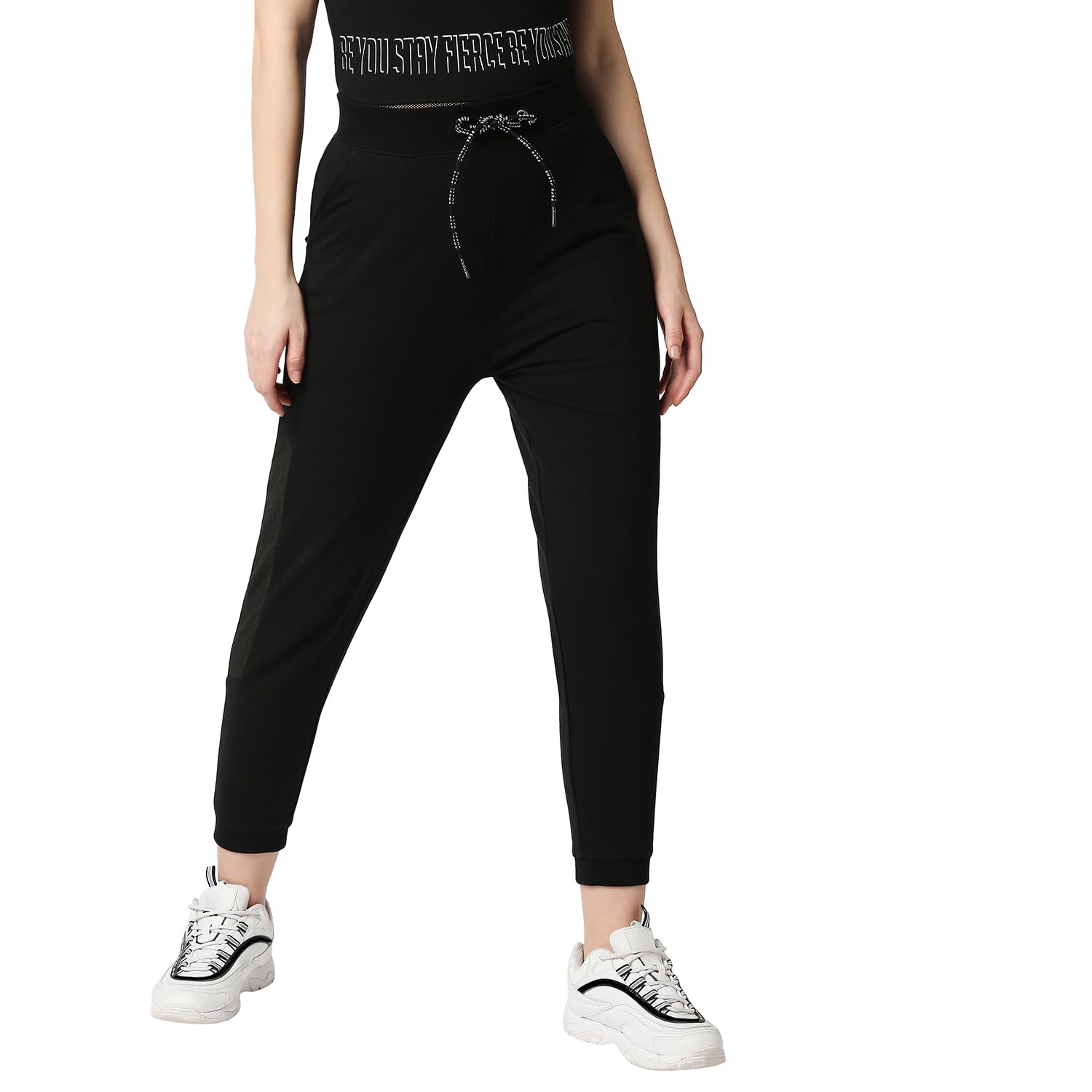 Pepe Jeans WomenS Regular Track Pants (Pl211567_Black_Xl)