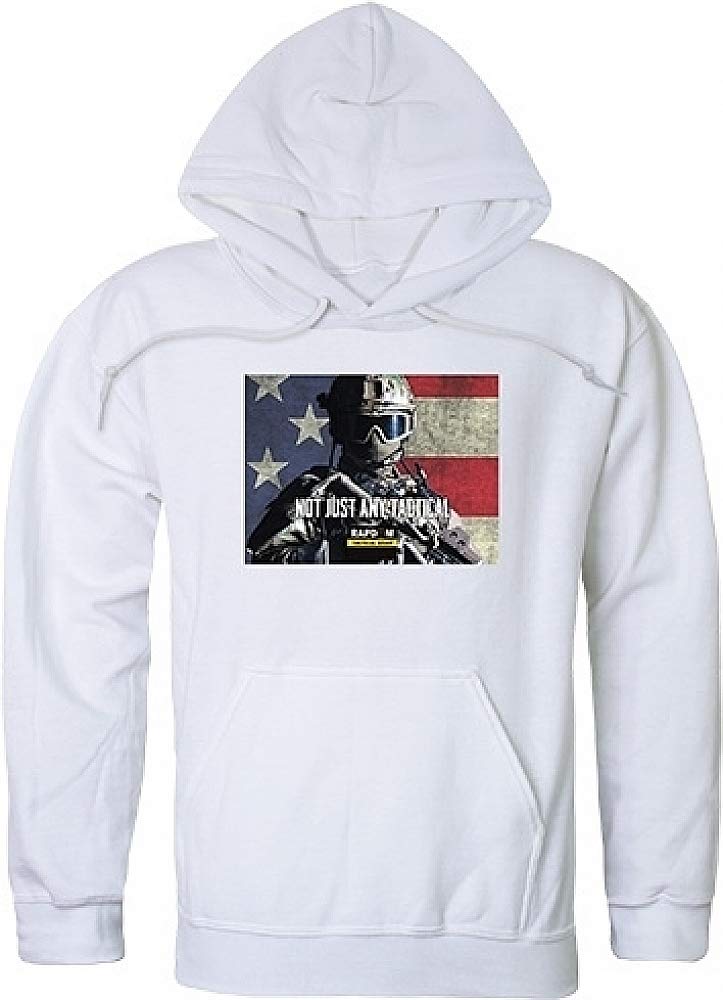 Graphic Pullover, Not Just Any, White, M