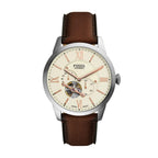 Fossil Men's Townsman Multifunction Brown Leather Watch