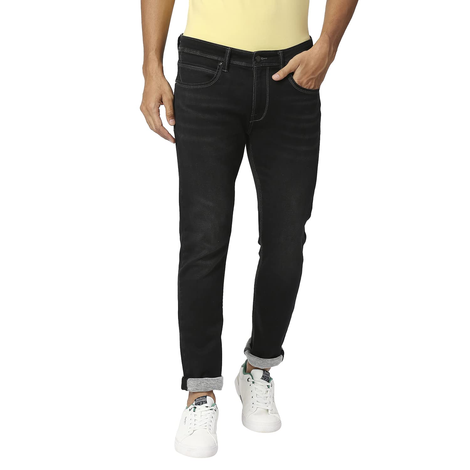 Pepe Jeans MenS Straight Jeans (Pm207130Q011_Black Used