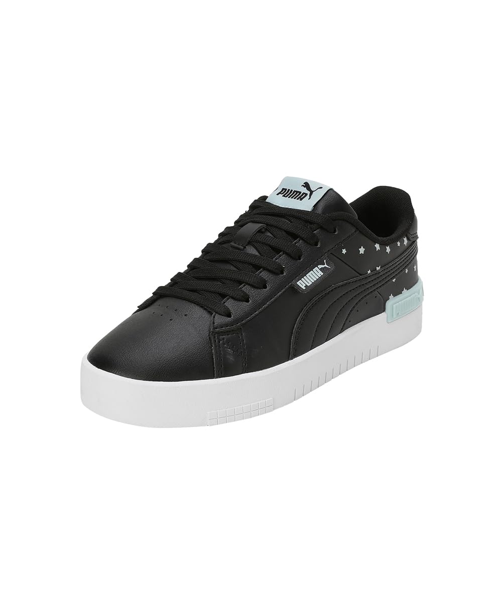 Puma Girls Jada Stars Jr BlackFrosted Dew Sneaker  4 UK (39808202) 4