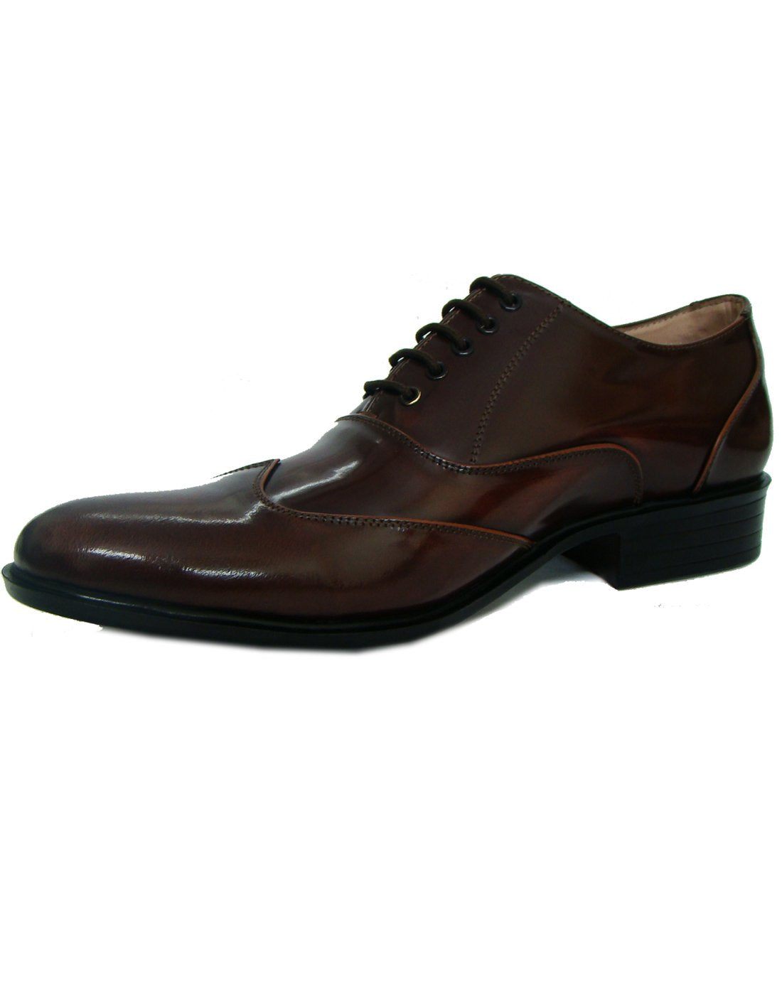 ASM Mens Cherry Leather Formals Shoes  7 7