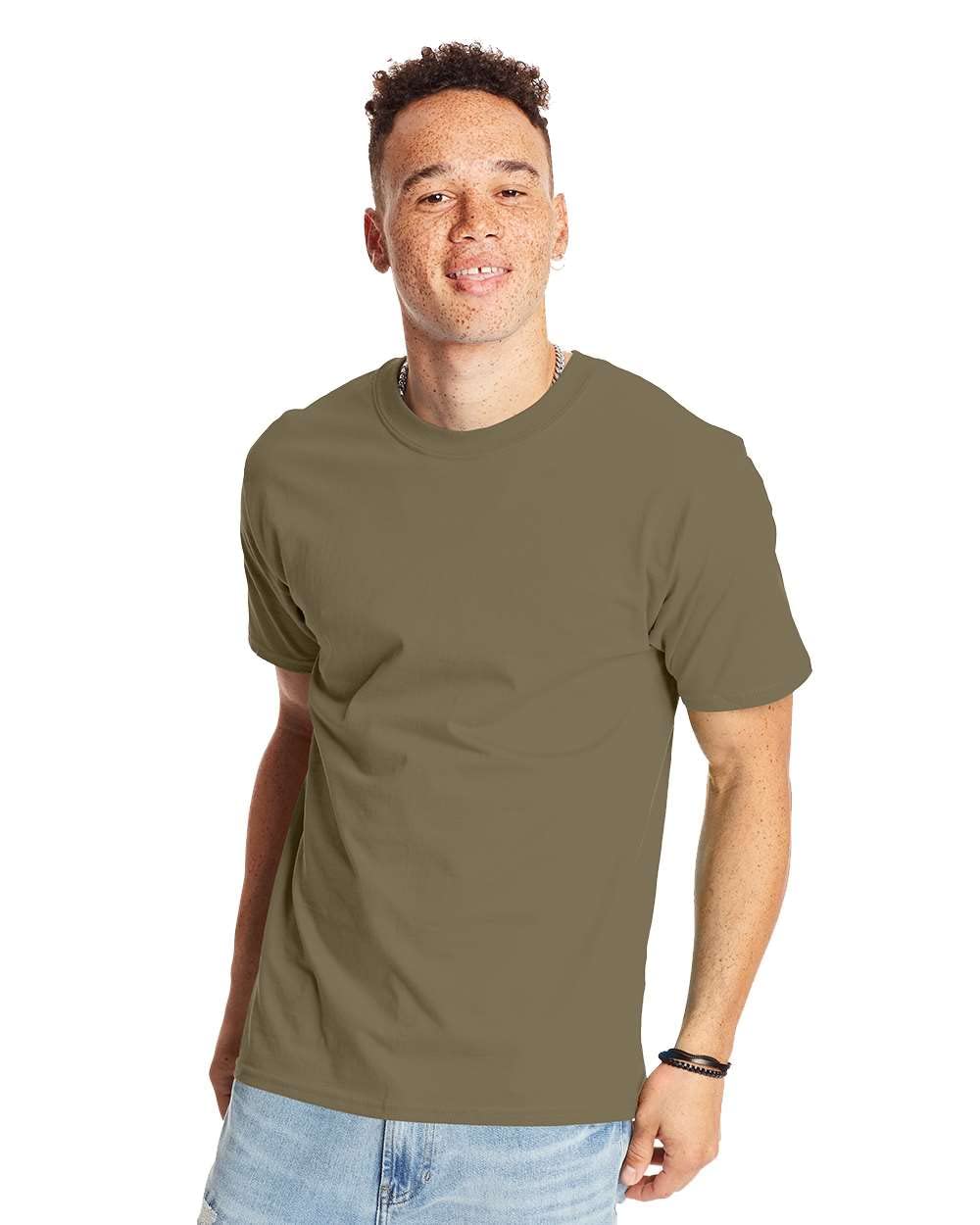 Unisex Beefy-T T-Shirt - SMOKE gRAY - S(D0102H7DPN6)