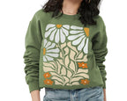 TAGAS Womens Sweatshirt| Jumper Women Winter Wear| Floral Print (Sweatshirt) for Women |Womens Winter wear