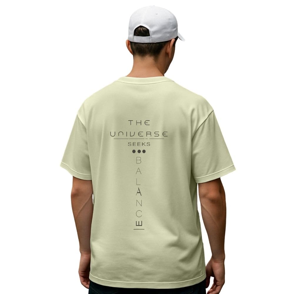 Nobero MenS Oversized Printed T-Shirt Green