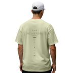 Nobero MenS Solid Oversized Fit T-Shirt (1M-Twrt-C0657_Aloe Green