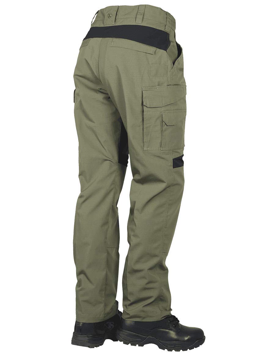 Pro Flex Pant  Ranger Green / Black mens poly cotton rip stop W:28 L:34