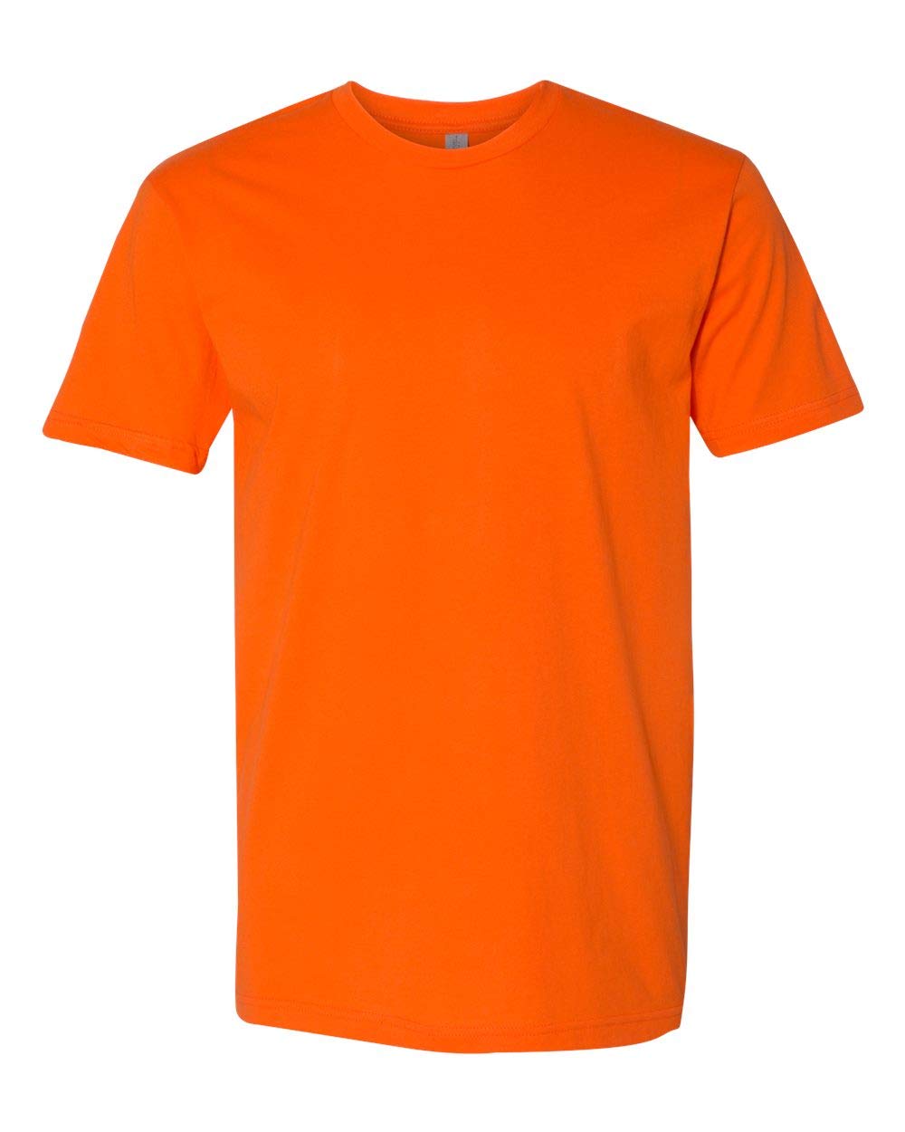 Unisex cotton T-Shirt - cLASSIc ORANgE - S(D0102H7NP1J)