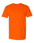 Unisex cotton T-Shirt - cLASSIc ORANgE - S(D0102H7NPBT)
