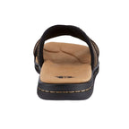 Dockers Mens Sunland Casual Slide Sandal Shoe, Dark Brown, 13 M