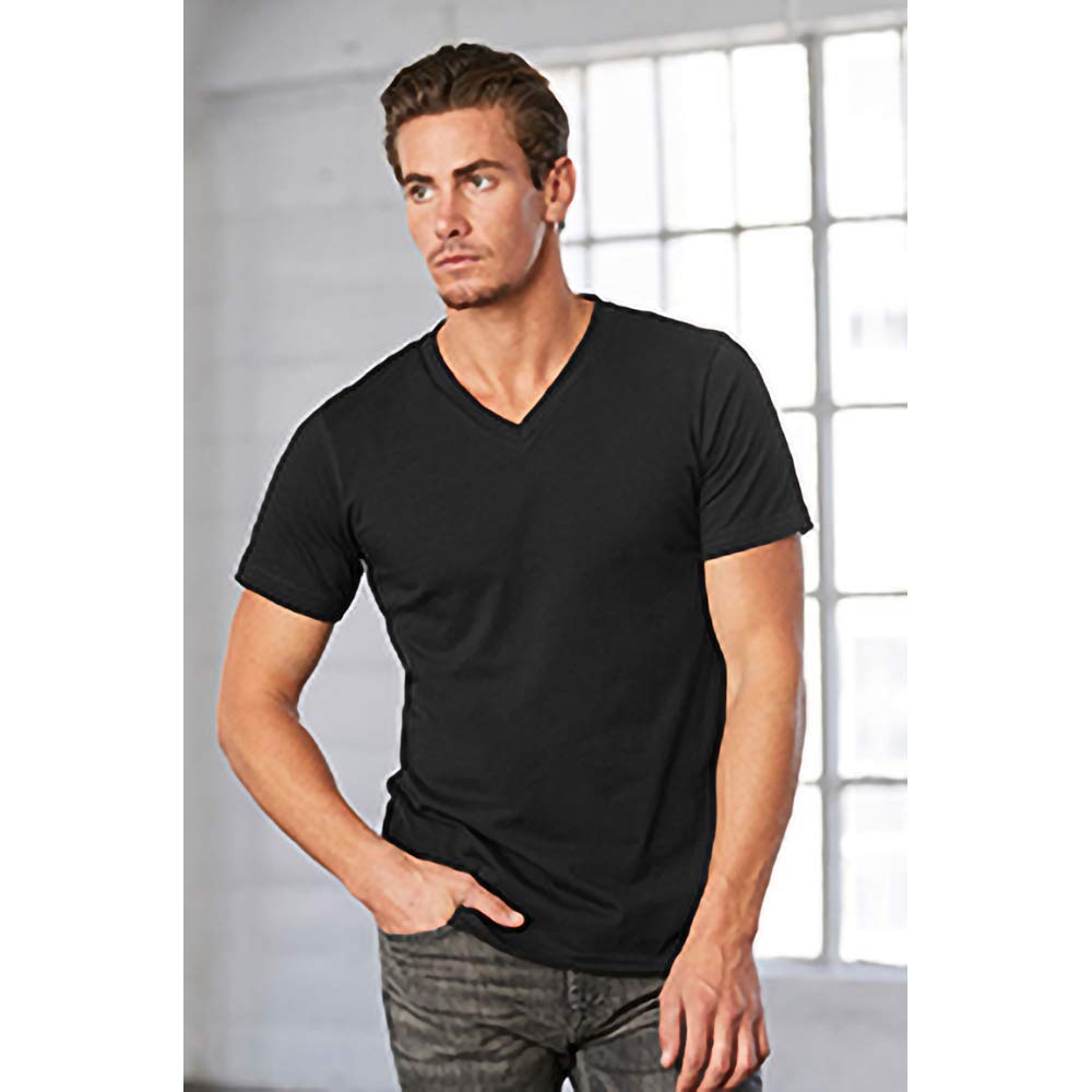 Unisex Jersey Short-Sleeve V-Neck T-Shirt - TRUE ROYAL - XS(D0102H78TAX)